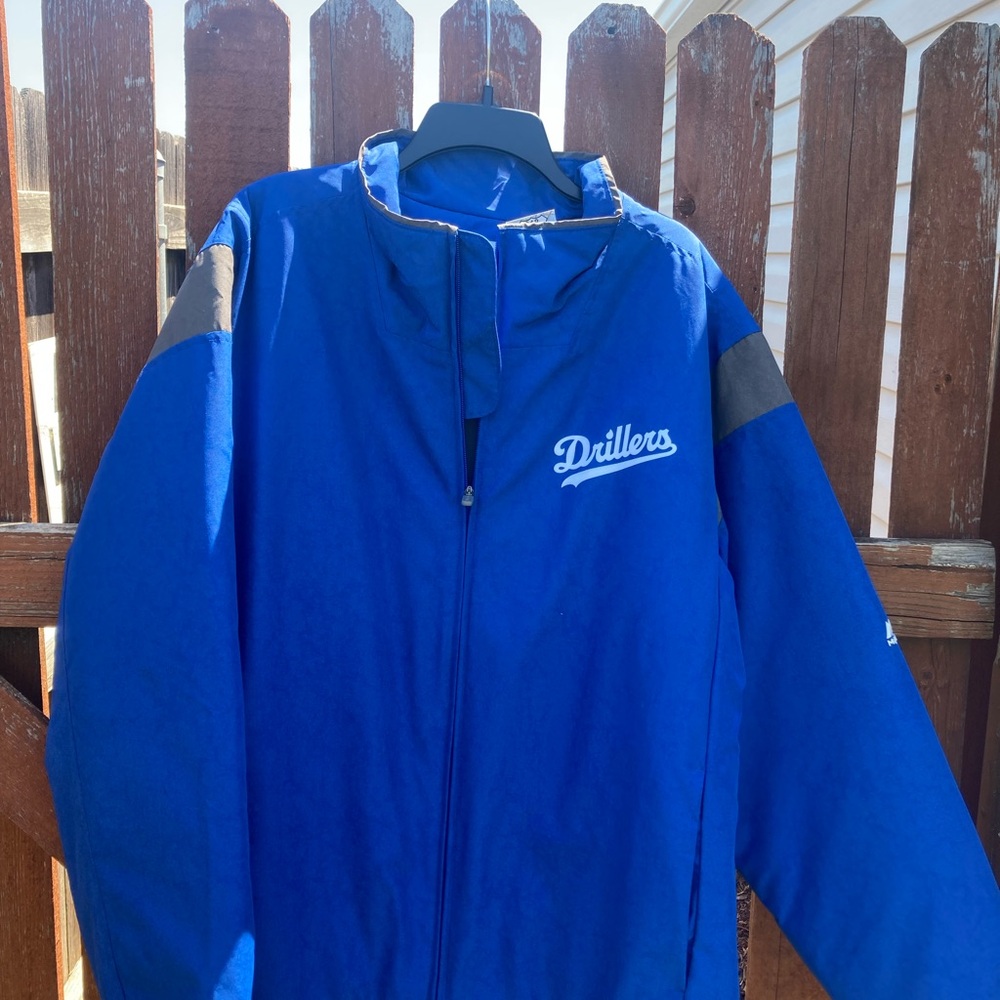Majestic Tulsa Drillers team jacket XL
